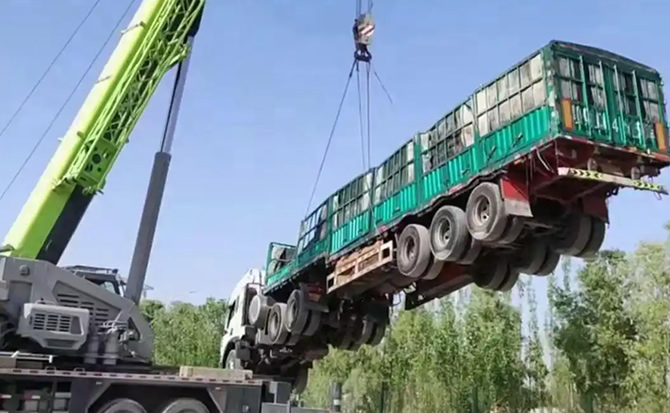 商洛道路脱困救援案例